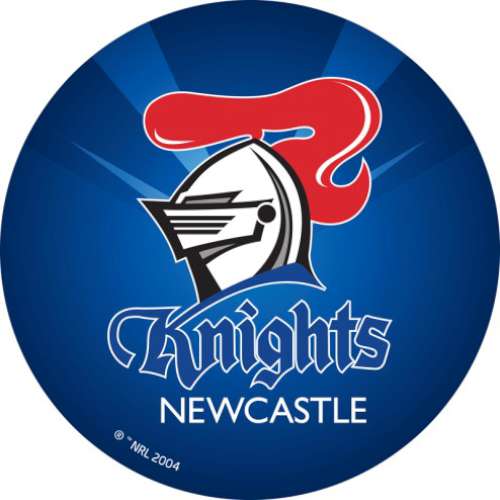 Knights NRL Edible Icing Image - Round - Click Image to Close